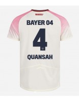 Bayer Leverkusen Jarell Quansah #4 Venkovní Dres 2025-26 Krátký Rukáv